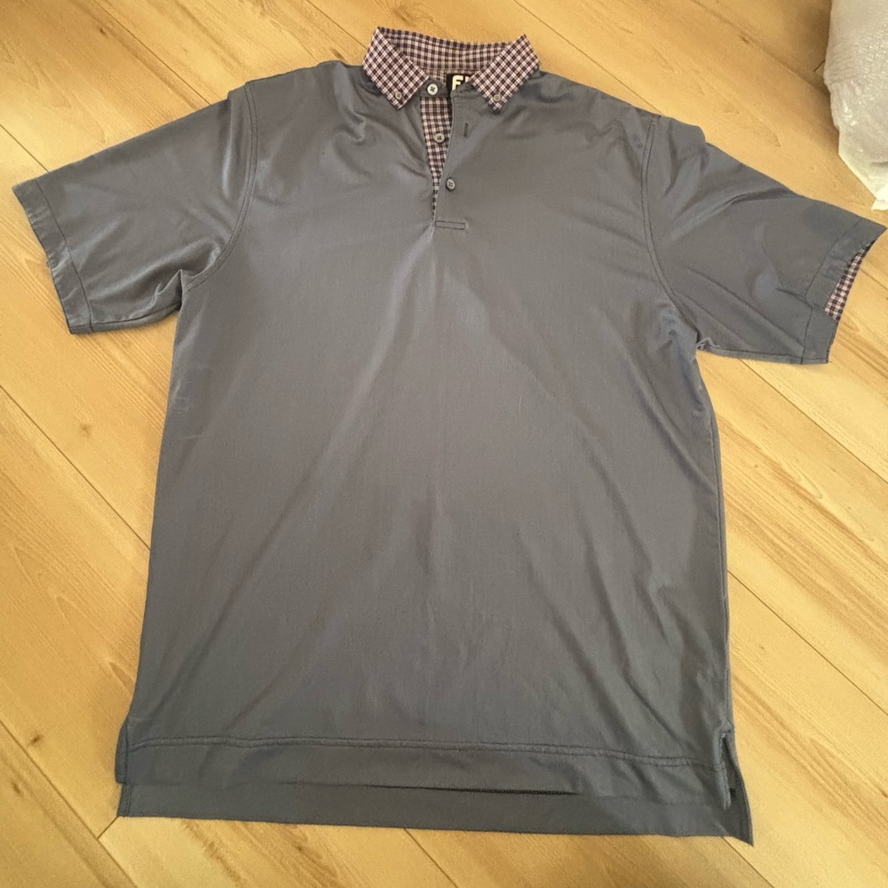 Men's Gray Polo Shirt